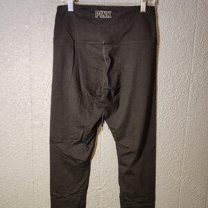 Pink Sport Black Activewear Lace Up Leggings
